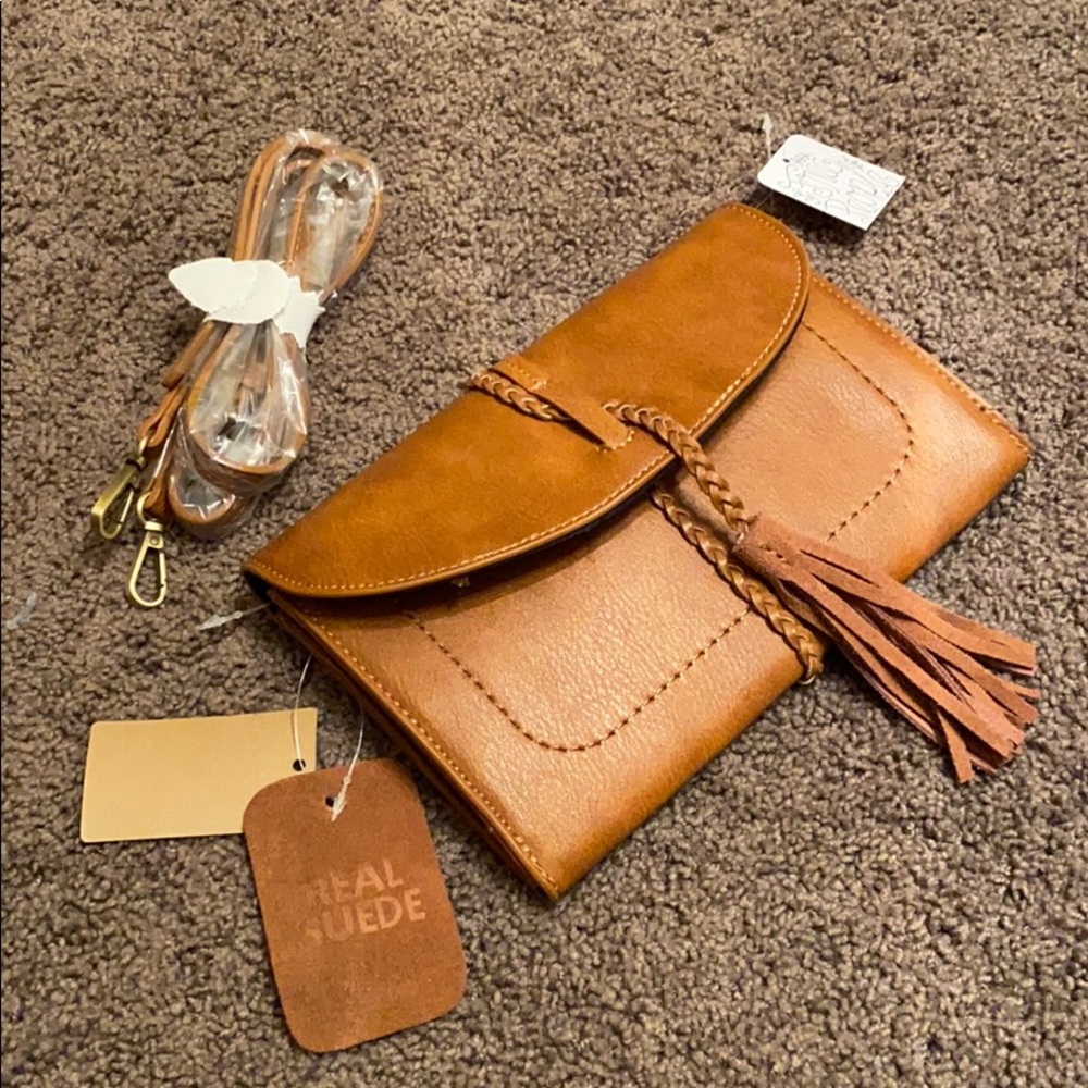 Free People Brown Purse